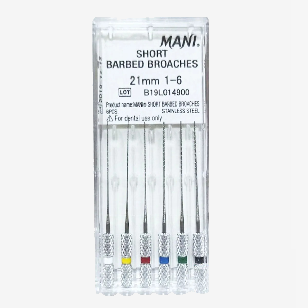 Mani Short Barbed Broaches
